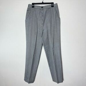 Vintage Pant-Man Grey Pleated Front Trouser Pants 12